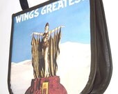 Beatles Record Handbag - Paul McCartney Wings Record Album Bag - Vinyl Record Purse