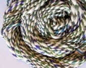Handspun Yarn 2 Ply Yarn MERRY GO ROUND 55 Yards