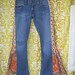 Hippie Bell Bottom Jeans Custom Order with YOUR Jeans