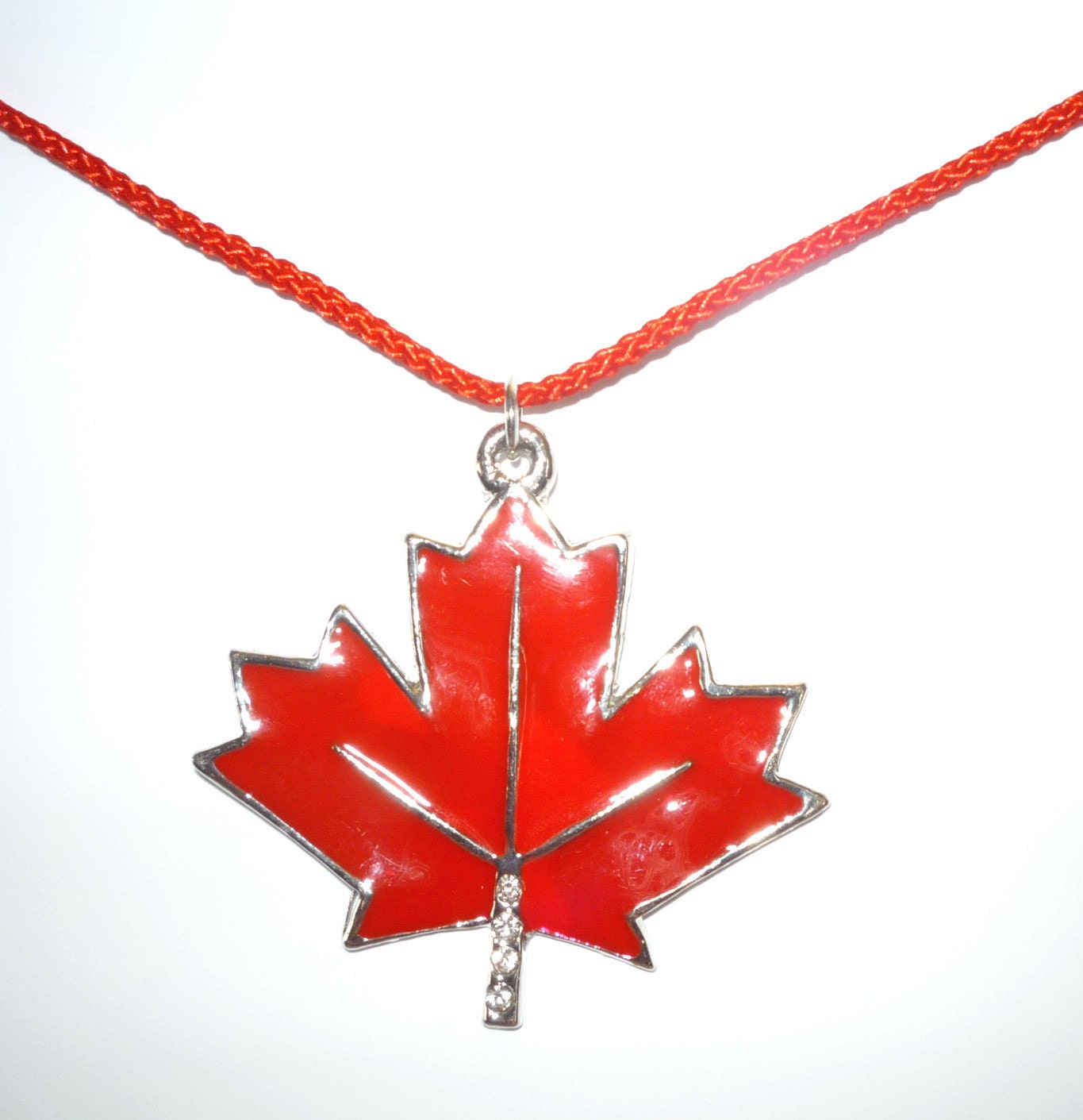 Canadian Maple Leaf  Necklace