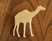 Camel brooch