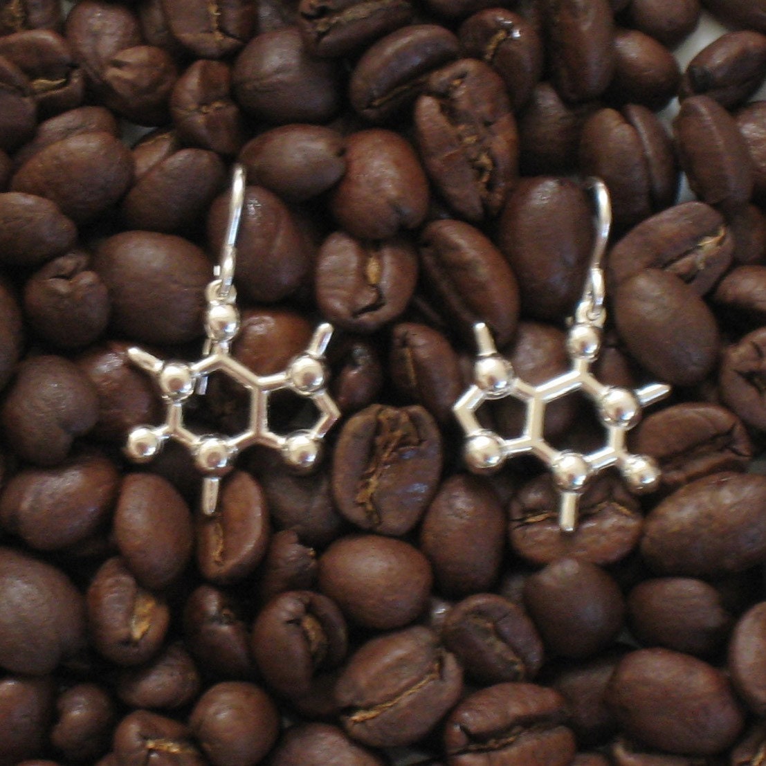 caffeine earrings