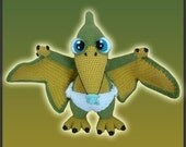 Amigurumi Pattern Crochet - Baby Pterosaur