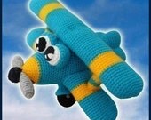 Amigurumi Pattern Crochet - Ace, The Airplane
