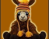 Amigurumi Crochet Pattern - Coquena, The Llama