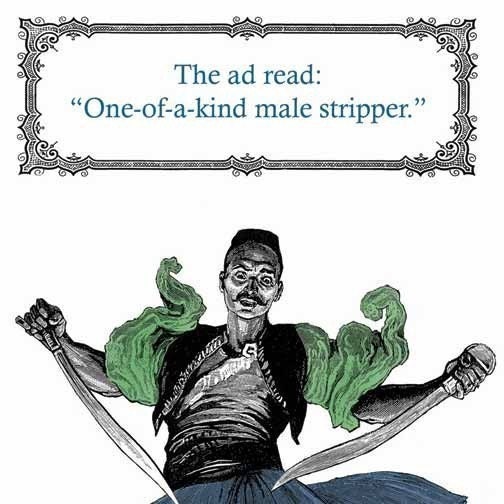 Who Ordered The Male Stripper - Birthday Card