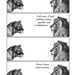 Meat Sweats or Lunch With Lions - Card