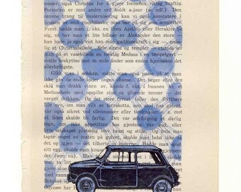 Retro Design -  Car - Limited edition Print