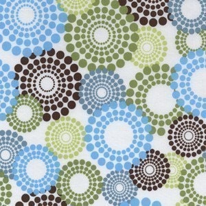 Michael Miller Round About Spa Fabric - By the Yard