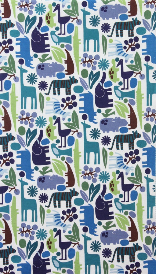 Alexander Henry 2D Zoo Pool Fabric - By the Yard
