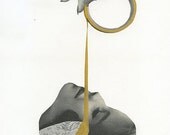 melt meld mold.  Limited edition print of an original collage by Vivienne Strauss.