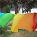 Play Silk Rainbow Palette: Set of 6 (35 x 35 inches) Waldorf Toys