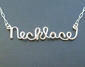 Necklace Necklace - all sterling silver - etsyprojectembrace