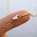 hello necklace (14K gold filled wire)
