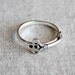 Skeleton Key Sterling Silver Ring - sizes 6, 7, 8 available