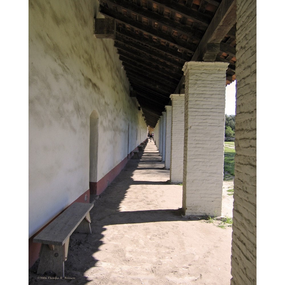 La Purisima Mission, Original Photography Print 8x10