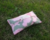 Tissue Cozy in Pink Camouflage For Purse or Pocket