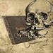 Coasters - Pirate Treasure Map Hunt - Wood Coaster Set - Octopus Mermaid Treasure Map Skeleton Key