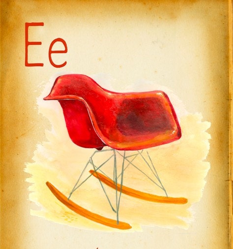 Modern Design Deck- E is for Eames-RAR - small print