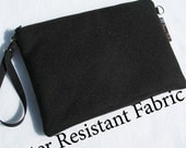 Kindle 3 Bag / Nook Color Case / Kindle Fire Cover / Kindle 4 / SMALL Padded eReader case / fits WITHOUT a cover Black
