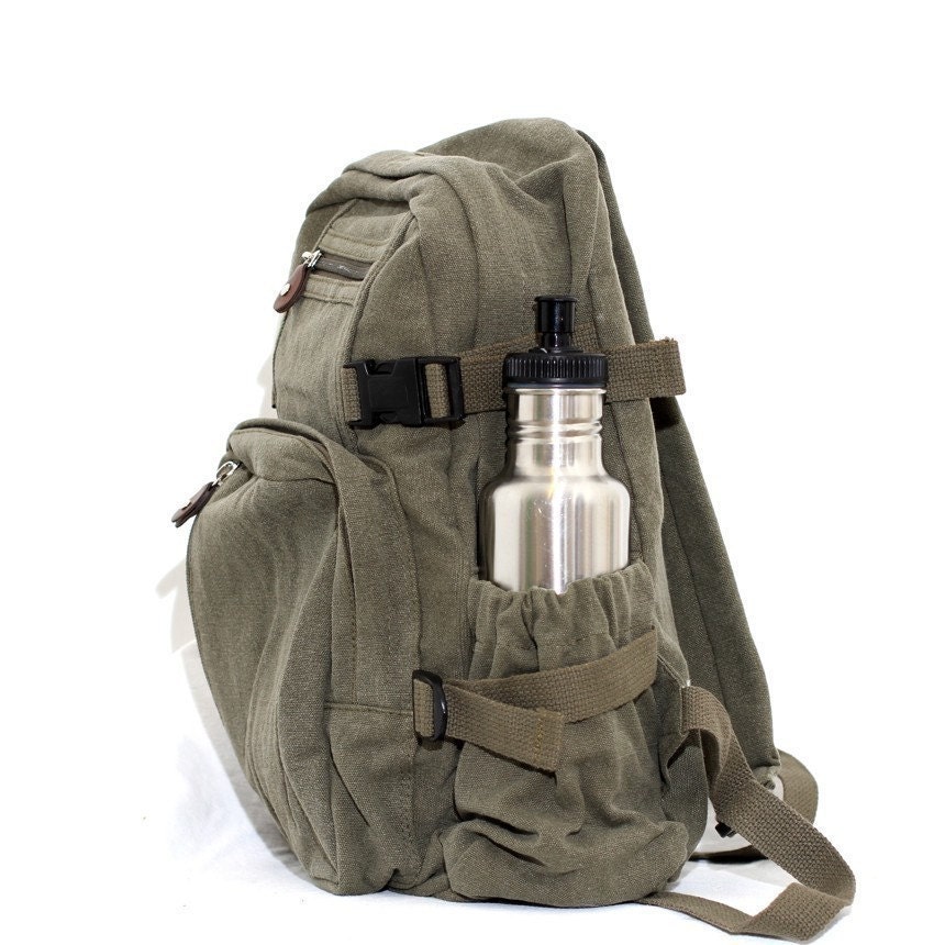 Backpack: Drop the Needle - Small Backpack for Men & Women