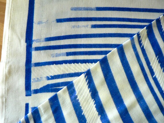 Nani Iro Saaaa Saaa 2010 Japanese fabric - blue