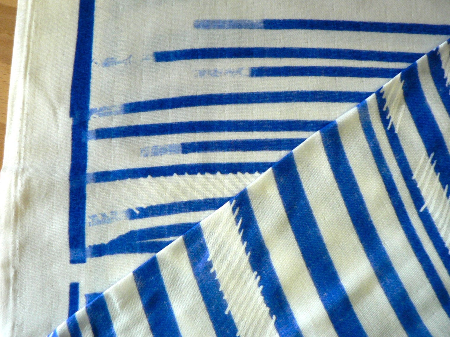 Nani Iro Saaaa Saaa 2010 Japanese fabric - blue