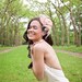 Bridal mini hat with birdcage veil and handmade silk flowers, feathers - Peachy Vintage - Made to Order