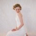 Bridal mini veil with rhinestones - Rhinestone adorned mini tulle veil - Style 145 - Ready to Ship - Best Seller