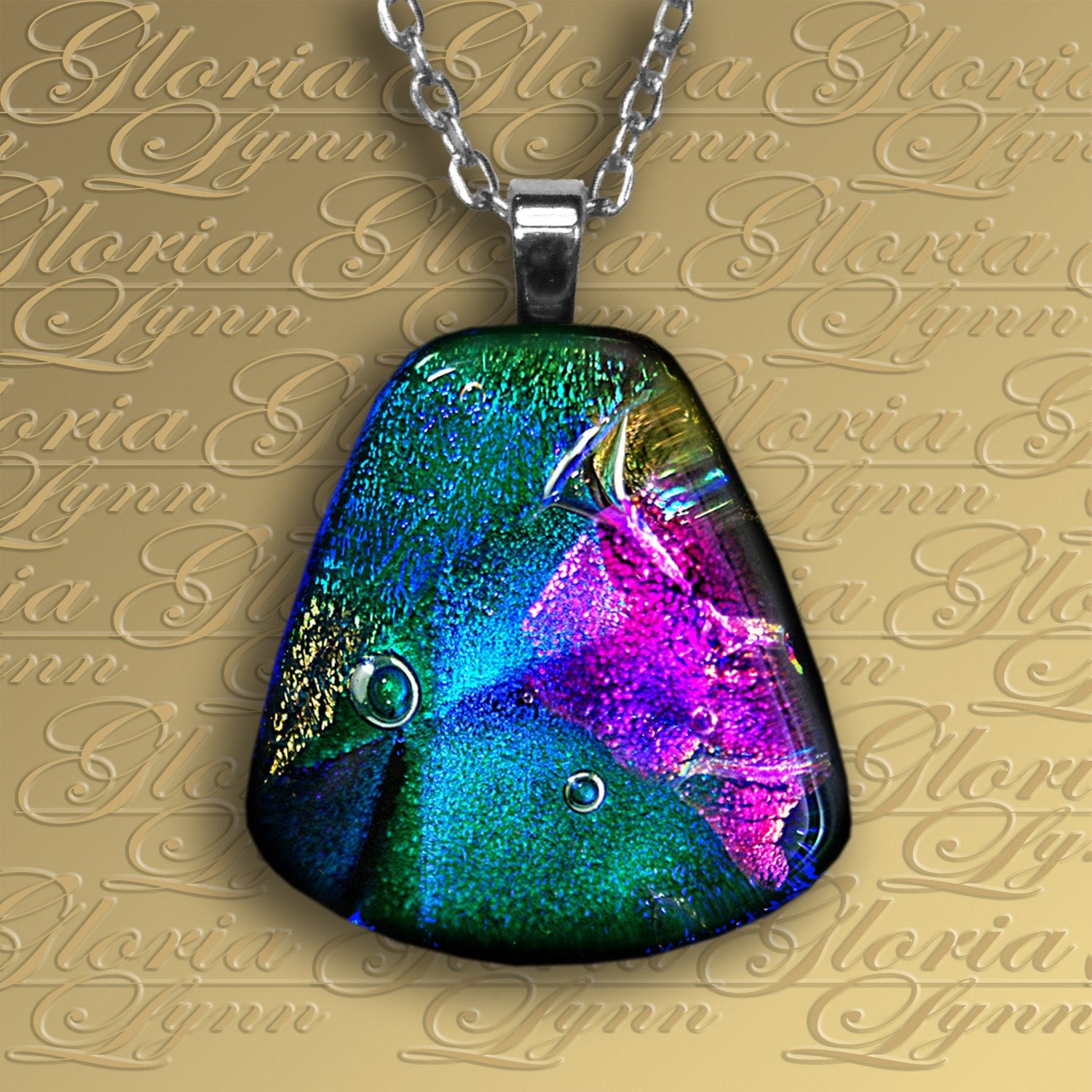 fused dichroic glass