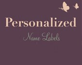 Personalized NAME Labels