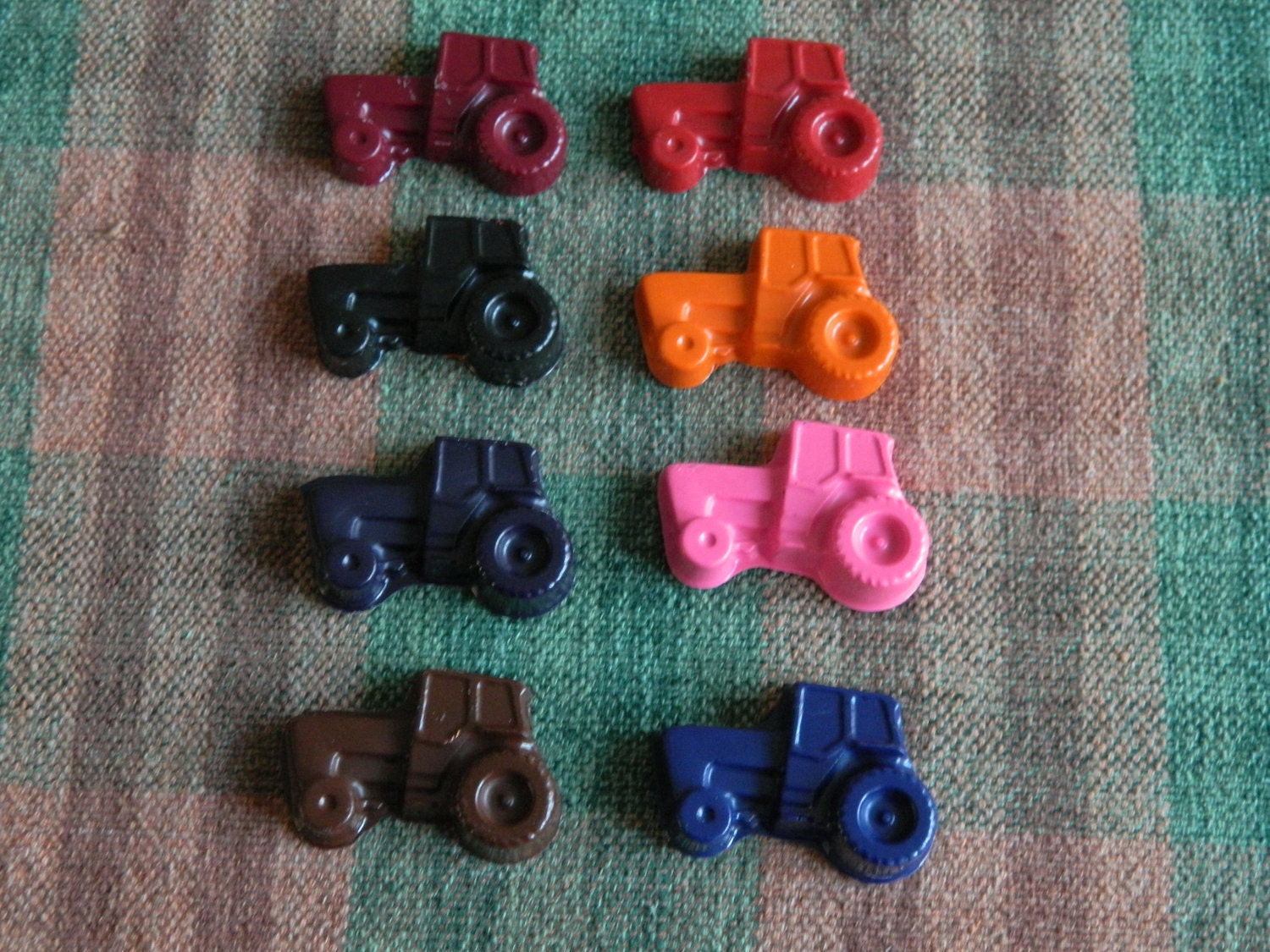 Tractor Crayons Recycled/Upcycled