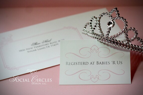 Princess Tiara Invitations