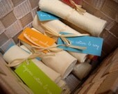 ORGANIC SOY Baby Wash Cloths - Sample