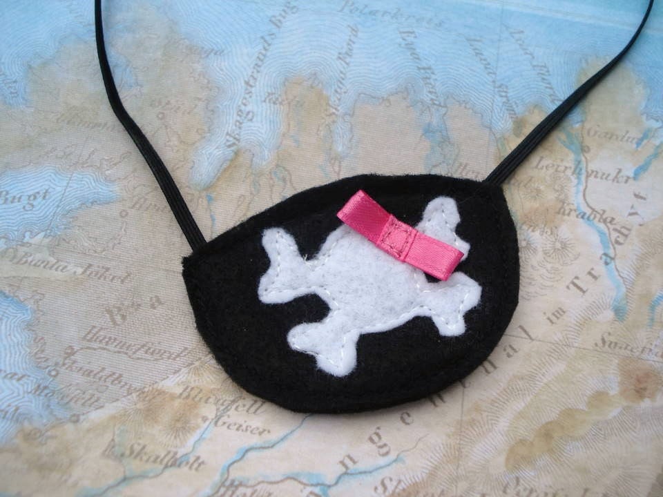 Girl Pirate Eye Patch