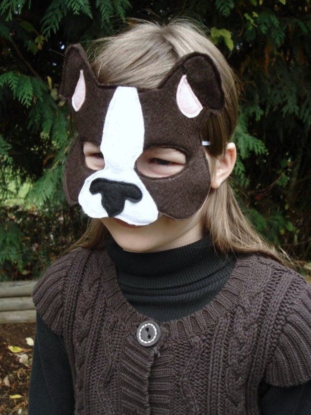 Felt Dog Mask