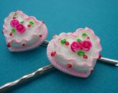 Cake Hair Pins