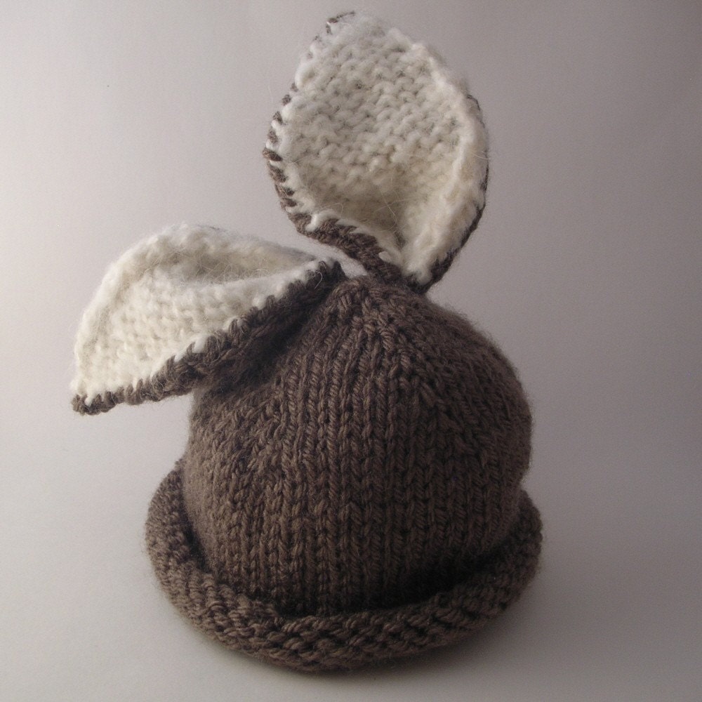 Briar Bunny Baby Hat PDF PATTERN