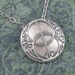 LAST ONE - Chalice Well pendant in sterling silver, chain not included