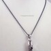 30" Dark Oxidized Sterling Silver Bead Chain 1.5mm Ball Necklace FC22Z