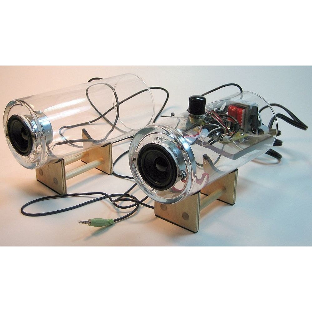 Glass Speakers for your Computer, iPhone or MP3 player