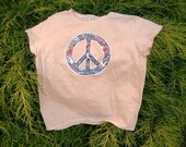 Wmn's Peace batik shirt