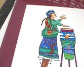 Art Print - Rooted Drummer