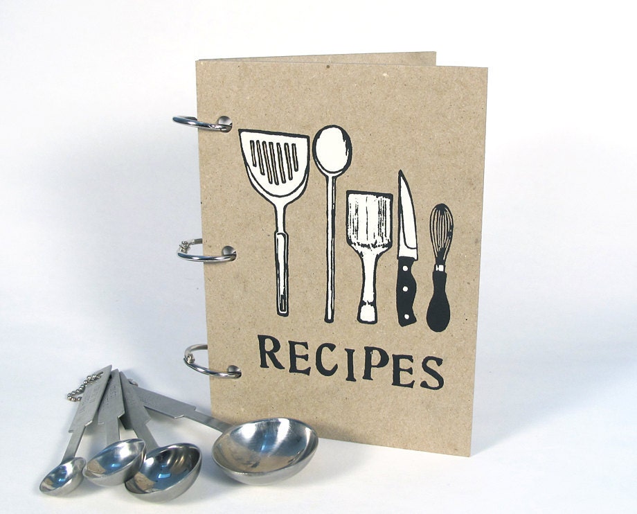 Blank Recipe Book (4 in x 6 in) - Size No.1