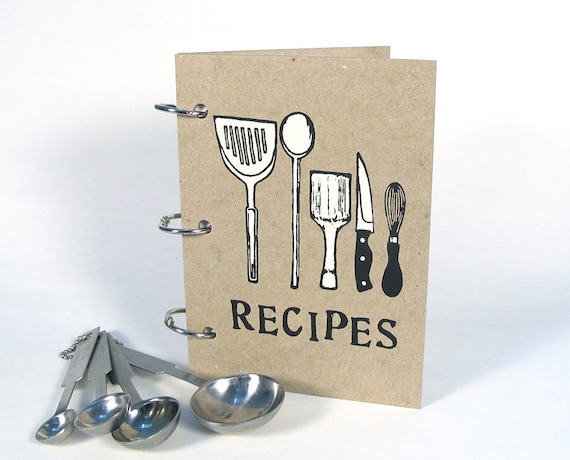 Blank Recipe Book (4 in x 6 in) - Size No.1