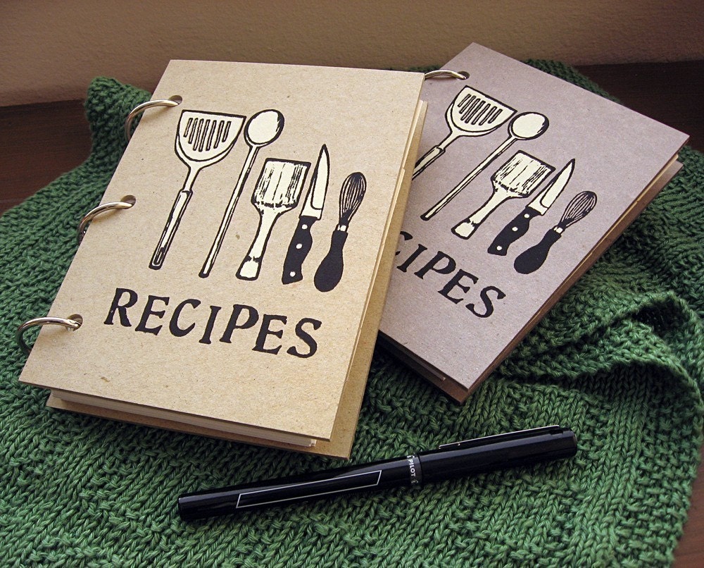 Blank Recipe Book (4in x 6in)
