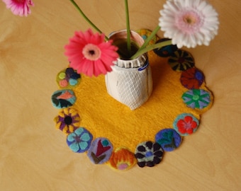 small spring table runner