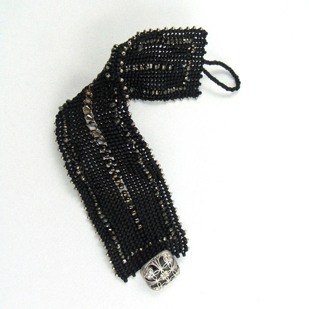 Black Gold herringbone