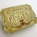 Holiday Custom Golden Ticket Scratch Off Card