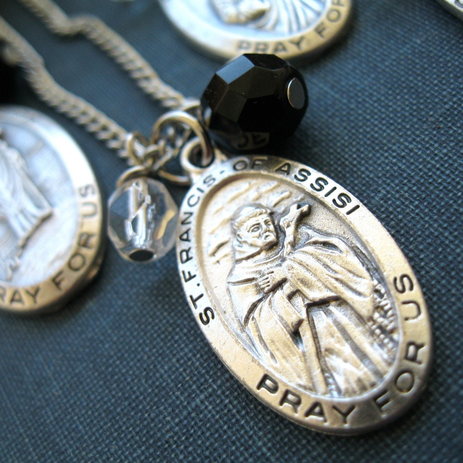 Patron Saint charm necklace